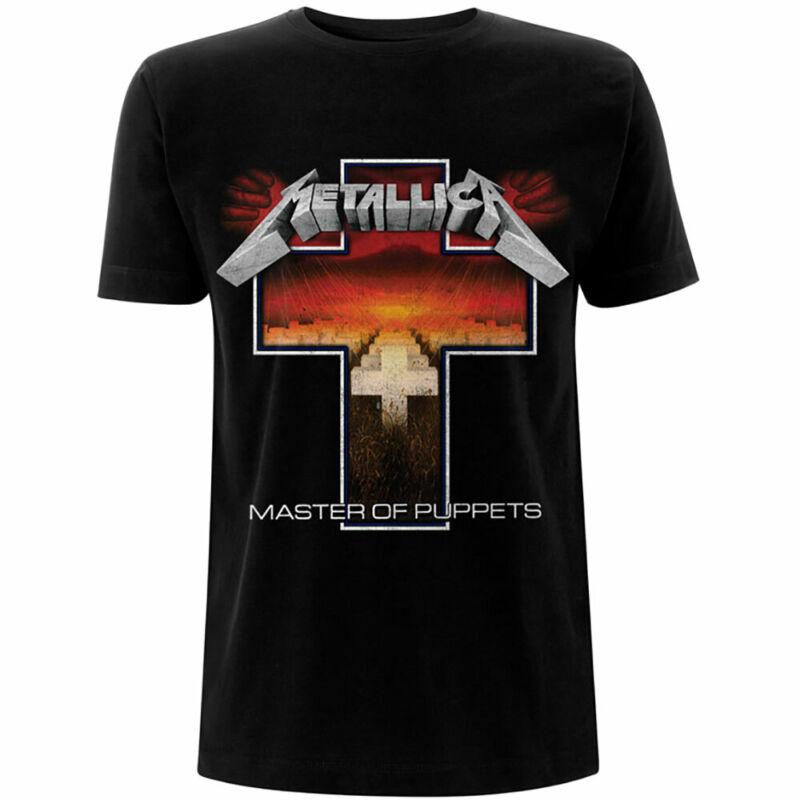 Metallica Master Of Puppets Cross Official Merchandise T-Shirt T-Shirt Cool Tee Black Cool Soft Cartoon T-Shirt
Metallica Master Of Puppets Cross Official Merchandise T-Shirt T-Shirt Cool Tee Black Cool Soft Cartoon T-Shirt