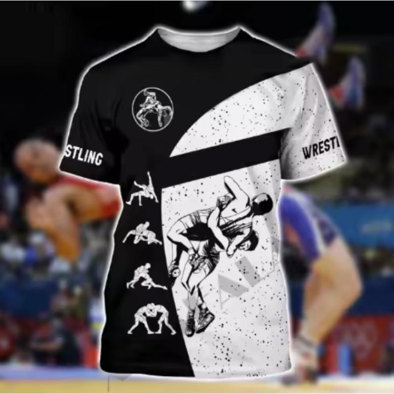 Summer Hit 3D Printed round Neck Short Sleeve Men s T-Shirt Wrestling Taekwondo Karate Pattern Casual Polyester Fiber Quick Dry 6XL
Summer Hit 3D Printed round Neck Short Sleeve Men s T-Shirt Wrestling Taekwondo Karate Pattern Casual Polyester Fiber Quick Dry 6XL