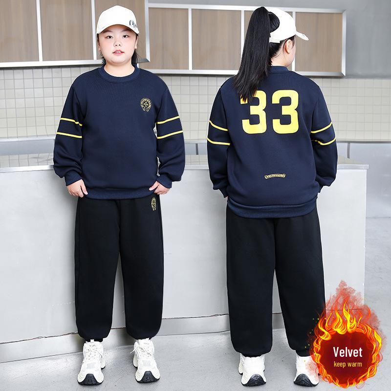 Plus Size Girls Hoodie Set - Autumn/Winter 2025 Fashion: Casual, Versatile, Sporty, Extra Large Size 180: 130-155 lbs
Plus Size Girls Hoodie Set - Autumn/Winter 2025 Fashion: Casual, Versatile, Sporty, Extra Large Size 180: 130-155 lbs