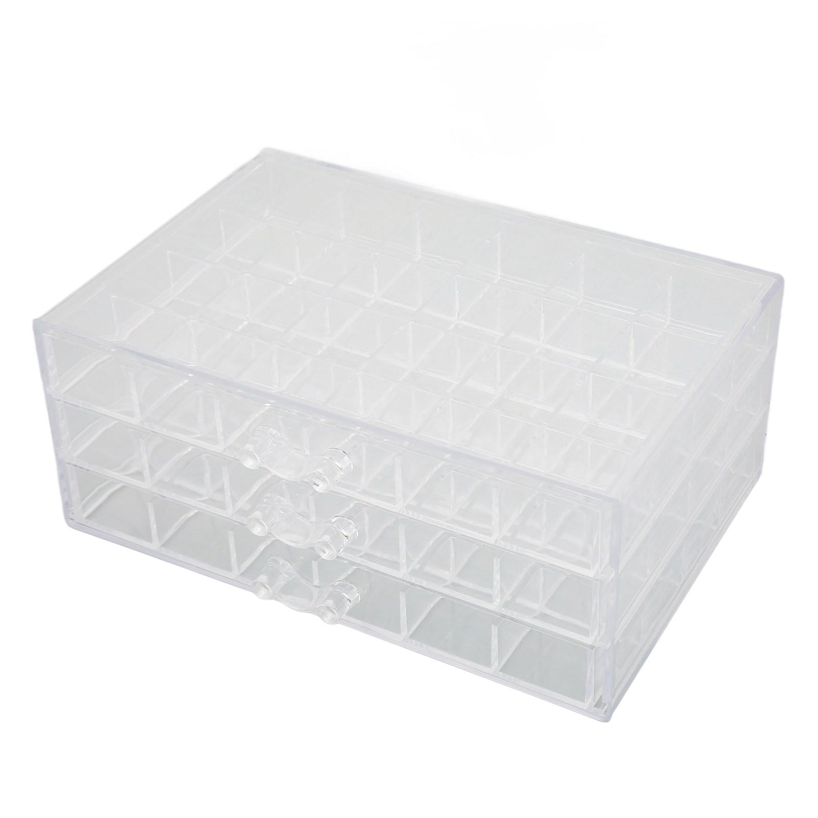 Earring Storage Box 3 Layer 72 Grids Clear Acrylic Jewelry Organizer Holder with Dustproof Lid for Necklaces Rings
Earring Storage Box 3 Layer 72 Grids Clear Acrylic Jewelry Organizer Holder with Dustproof Lid for Necklaces Rings