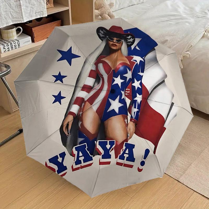 1pc Beyonce Automatic Folding Umbrella, Portable Collapsible Design, Casual Outdoor Accessory L1202043
1pc Beyonce Automatic Folding Umbrella, Portable Collapsible Design, Casual Outdoor Accessory L1202043