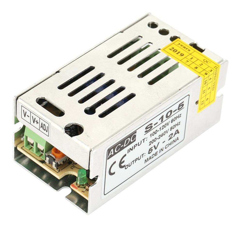 5V DC Power Supply Adapter AC 110V/220V Regulated Voltage Converter 10W/25W Short Circuit/Overload Protection Power Adapter
5V DC Power Supply Adapter AC 110V/220V Regulated Voltage Converter 10W/25W Short Circuit/Overload Protection Power Adapter