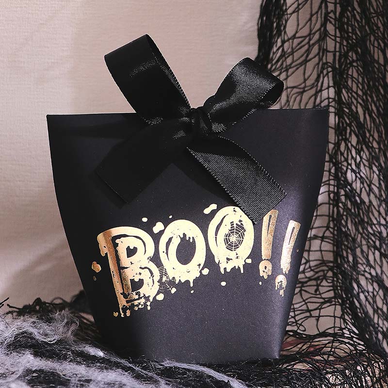 WTEMPO BOO!! Printed Halloween Gift Boxes DIY Foldable Party Favor Decor Treat Boxes Halloween-themed Events Gift Packaging Boxes 20pcs чорний
WTEMPO BOO!! Printed Halloween Gift Boxes DIY Foldable Party Favor Decor Treat Boxes Halloween-themed Events Gift Packaging Boxes 20pcs чорний