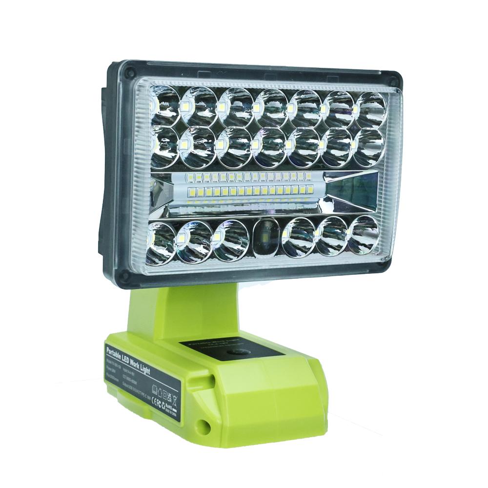 Для Ryobi 35 Вт 2000LM Портативный светодиодный рабочий фонарь 14,4-18 В Макс. Фонарик с литий-ионной батареей Портативный аварийный прожектор Лампа для кемпинга
Для Ryobi 35 Вт 2000LM Портативный светодиодный рабочий фонарь 14,4-18 В Макс. Фонарик с литий-ионной батареей Портативный аварийный прожектор Лампа для кемпинга