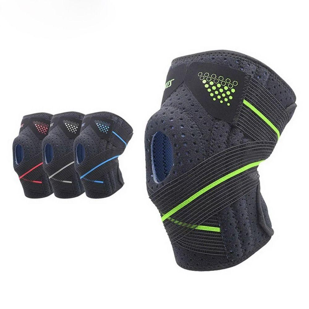 Knee Protector Elastic Silicone Padding Knee Wraps Knee Support Knee Pad Straps Sports Safety black blue
Knee Protector Elastic Silicone Padding Knee Wraps Knee Support Knee Pad Straps Sports Safety black blue