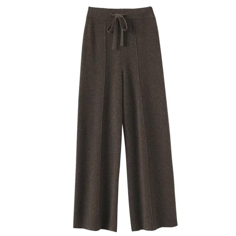 Women s French Wool Wide-Leg Trousers - Elastic Waist, 100% Pure Wool, Autumn/Winter Warmth, High-End Style, Long with Center Crease. XX-Large
Women s French Wool Wide-Leg Trousers - Elastic Waist, 100% Pure Wool, Autumn/Winter Warmth, High-End Style, Long with Center Crease. XX-Large