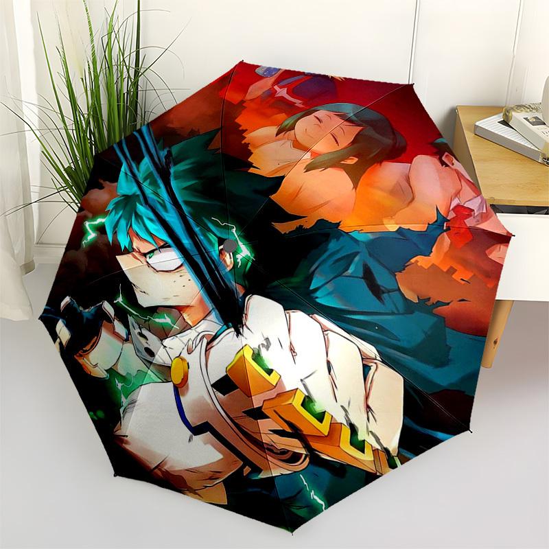 1pc Outdoor Umbrella with My Hero Academia Print - Automatic Opening/Closing, Portable 3-Fold Design, 8-Bone Iron Frame - Perfect Gift for Fans,
1pc Outdoor Umbrella with My Hero Academia Print - Automatic Opening/Closing, Portable 3-Fold Design, 8-Bone Iron Frame - Perfect Gift for Fans,