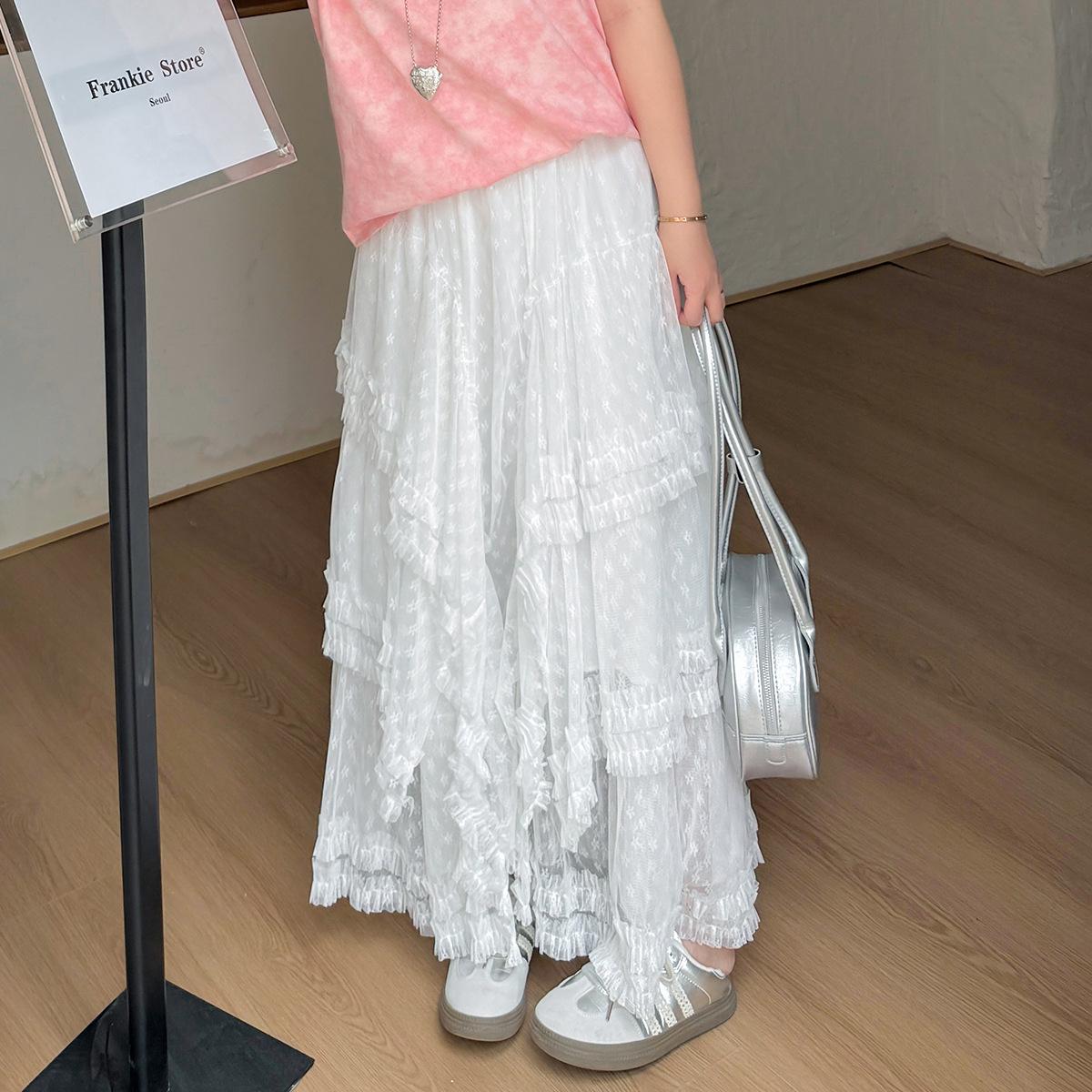 Lace Patchwork Mesh Midi A-Line Tulle Skirt - Women s Puffy Sweet Princess Style 2XL білий
Lace Patchwork Mesh Midi A-Line Tulle Skirt - Women s Puffy Sweet Princess Style 2XL білий