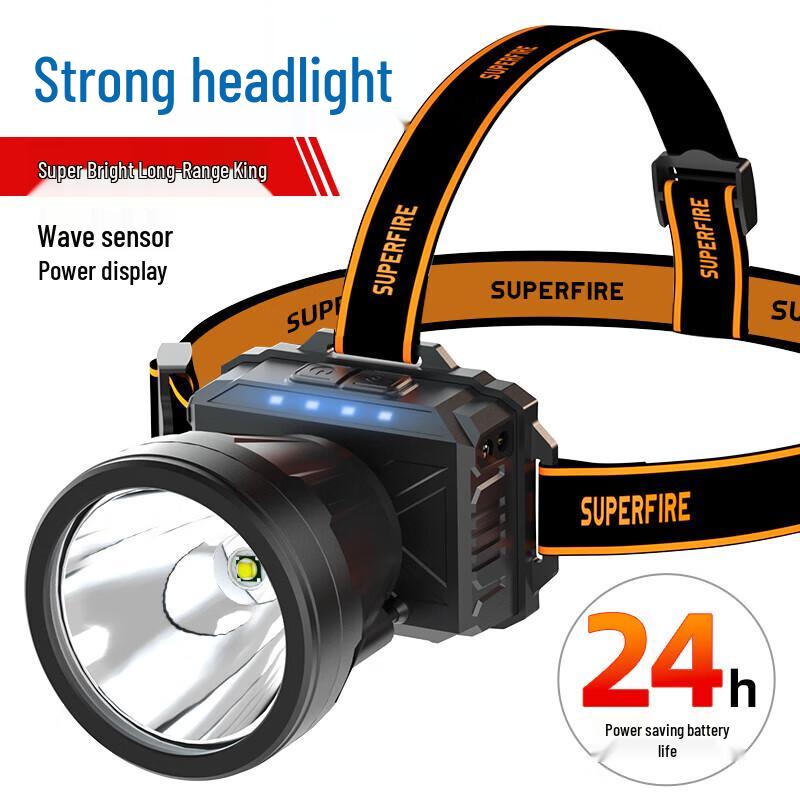 Shenhuo Ultra-Bright Induction Headlamp One Size
Shenhuo Ultra-Bright Induction Headlamp One Size