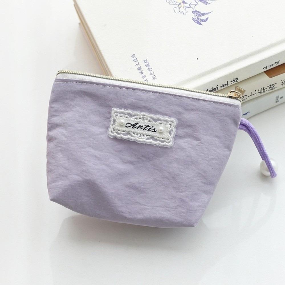 Portable Solid Color Coin Purse Embroidery Pattern Mini Sanitary Napkin Storage Bag with Zipper Polyester Cosmetic Bag Daily Use фиолетовый
Portable Solid Color Coin Purse Embroidery Pattern Mini Sanitary Napkin Storage Bag with Zipper Polyester Cosmetic Bag Daily Use фиолетовый