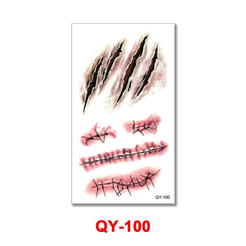 Lifelike Fashion Portable Decorations Scar Delicate Practical Health & Beauty Waterproof Sticker Simple Durable Halloween 60x105mm
Lifelike Fashion Portable Decorations Scar Delicate Practical Health & Beauty Waterproof Sticker Simple Durable Halloween 60x105mm