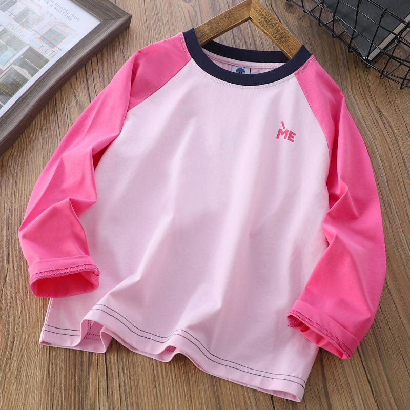 2025 Осень Детская футболка с длинным рукавом в стиле колор-блок для мальчиков и девочек 110 cm розовый
2025 Осень Детская футболка с длинным рукавом в стиле колор-блок для мальчиков и девочек 110 cm розовый