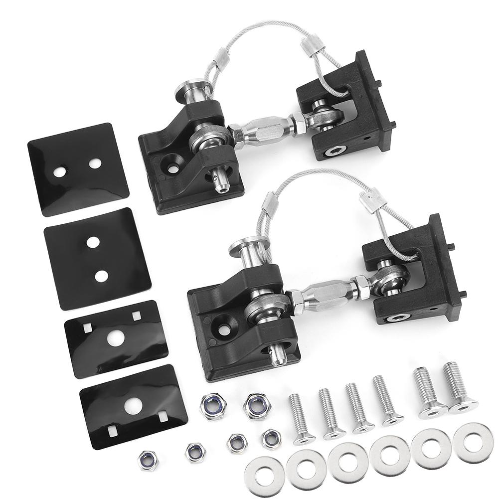 2Pcs Hood Catch Lock Latch Buckle Holder Fit for Jeep Wrangler JK & Unlimited 20072017
2Pcs Hood Catch Lock Latch Buckle Holder Fit for Jeep Wrangler JK & Unlimited 20072017