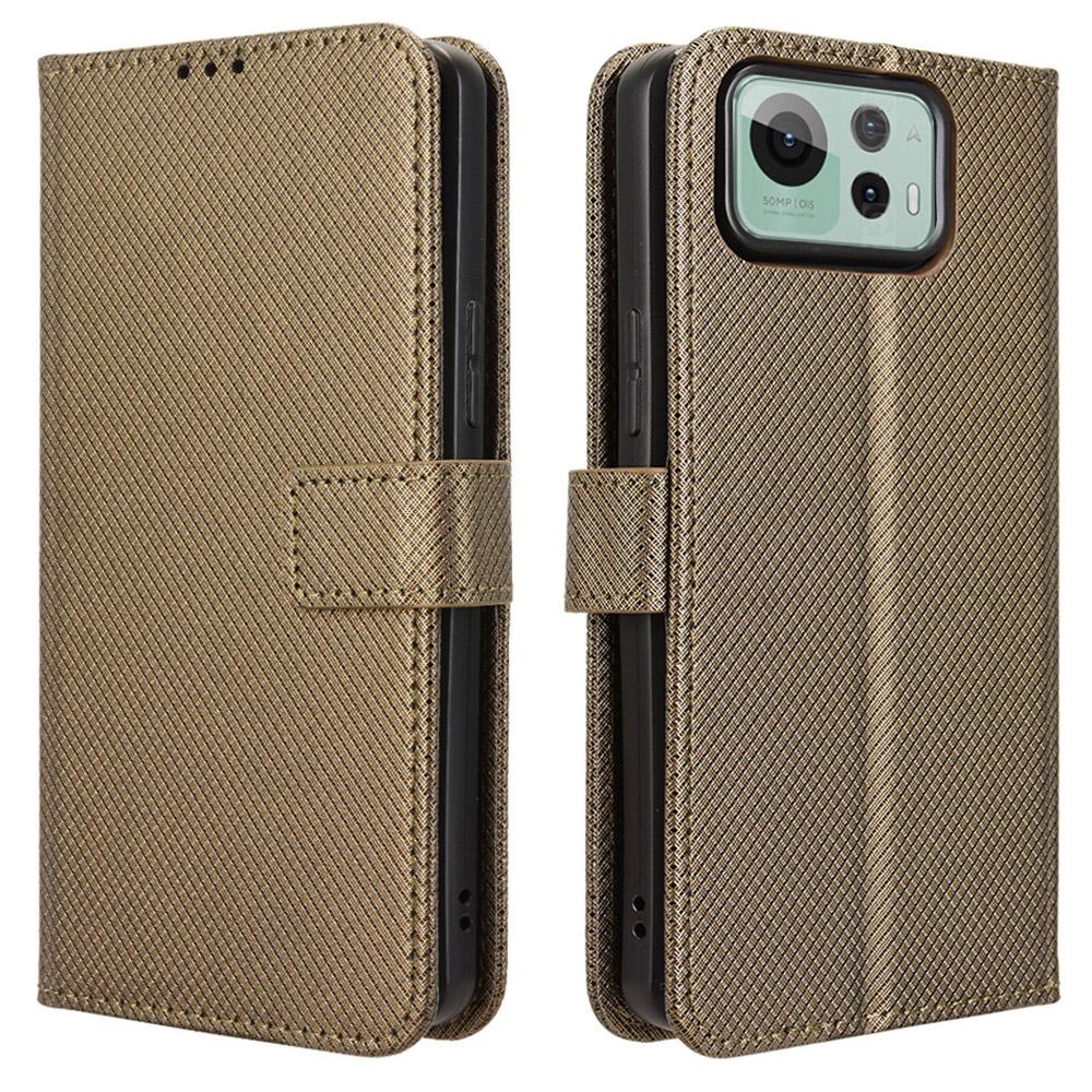 Чохол для Asus Zenfone 12 Ultra 5G зі штучної шкіри з ромбоподібною текстурою, чохол-гаманець для телефону Brown
Чохол для Asus Zenfone 12 Ultra 5G зі штучної шкіри з ромбоподібною текстурою, чохол-гаманець для телефону Brown