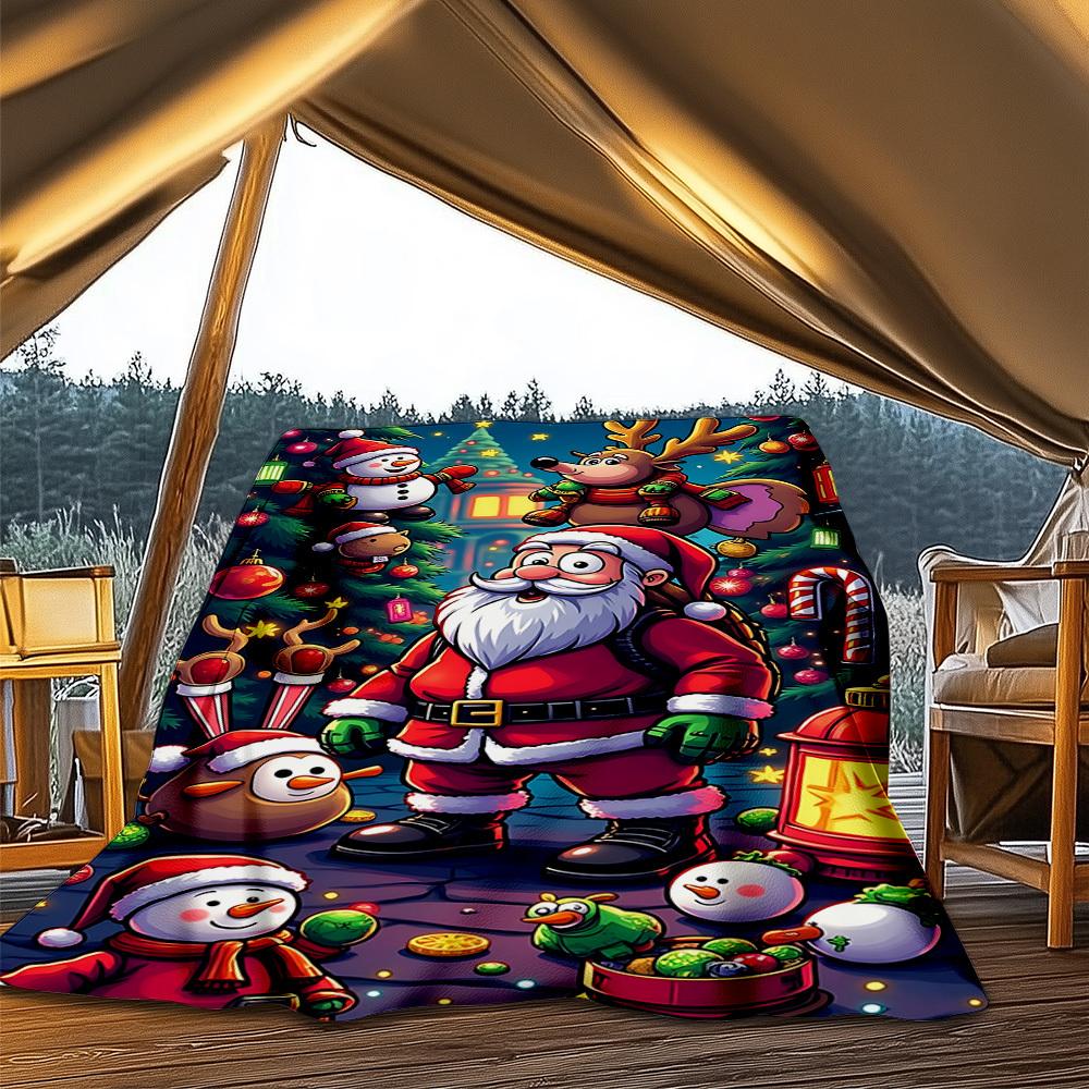 1pc Christmas Ornaments Outdoor Blanket - Lightweight Flannel Throw For Travel, Camping, Livingroom, Couch, Chair yy251114216 75x90cm
1pc Christmas Ornaments Outdoor Blanket - Lightweight Flannel Throw For Travel, Camping, Livingroom, Couch, Chair yy251114216 75x90cm
