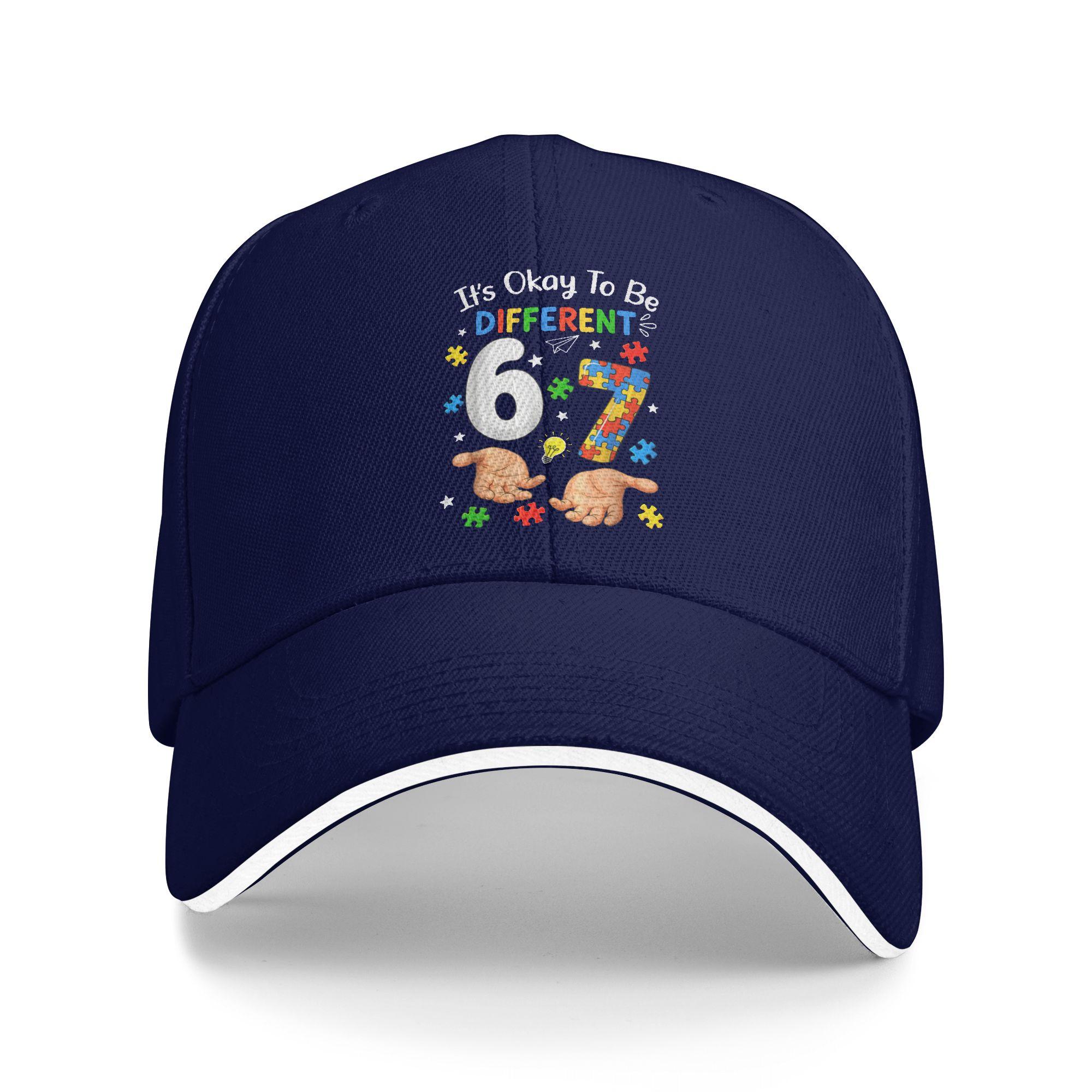 Six Seven Autism Awareness 67 Funny Meme Sun Baseball Cap Summer Unisex Print Trucker Hat Casual Hiking Fishing Snapback Cap As Picture темно-синього кольору
Six Seven Autism Awareness 67 Funny Meme Sun Baseball Cap Summer Unisex Print Trucker Hat Casual Hiking Fishing Snapback Cap As Picture темно-синього кольору