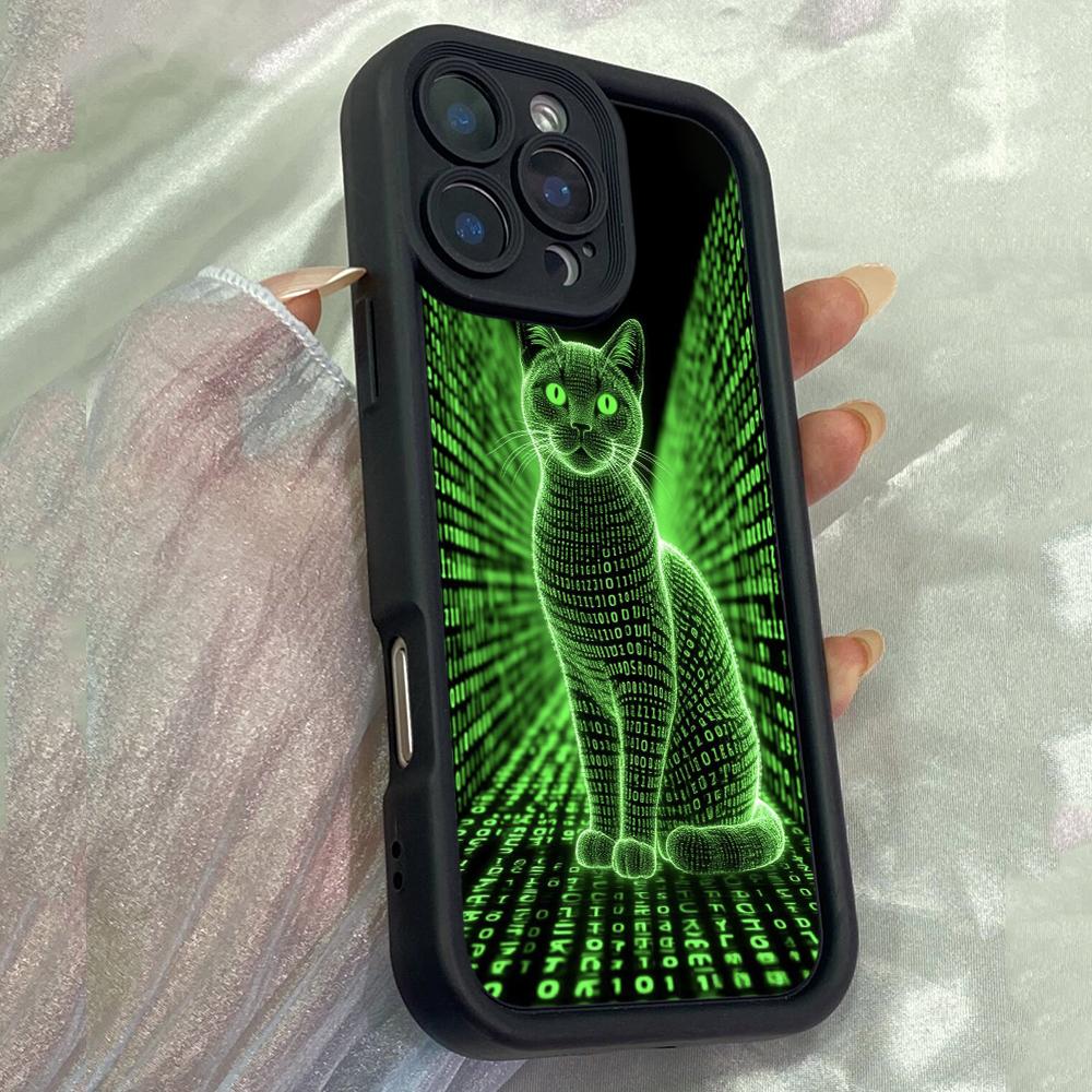 JT534 Неоновый Цифровой Кот Светящийся для iPhone 17 16 15 14 13 12 Pro Max Samsung S26 S25 Ultra A17 A07 A56 A16 A25 A35 Xiaomi 15T Redmi 15c 14C Мягкий Чехол for iPhone 5/5s чёрный
JT534 Неоновый Цифровой Кот Светящийся для iPhone 17 16 15 14 13 12 Pro Max Samsung S26 S25 Ultra A17 A07 A56 A16 A25 A35 Xiaomi 15T Redmi 15c 14C Мягкий Чехол for iPhone 5/5s чёрный