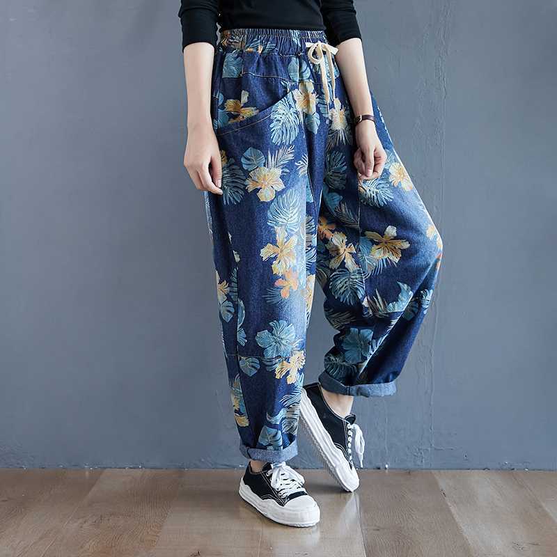 GMXIA Осенне-зимние художественные ретро брюки-шаровары с принтом свободного большого размера XXL
GMXIA Осенне-зимние художественные ретро брюки-шаровары с принтом свободного большого размера XXL