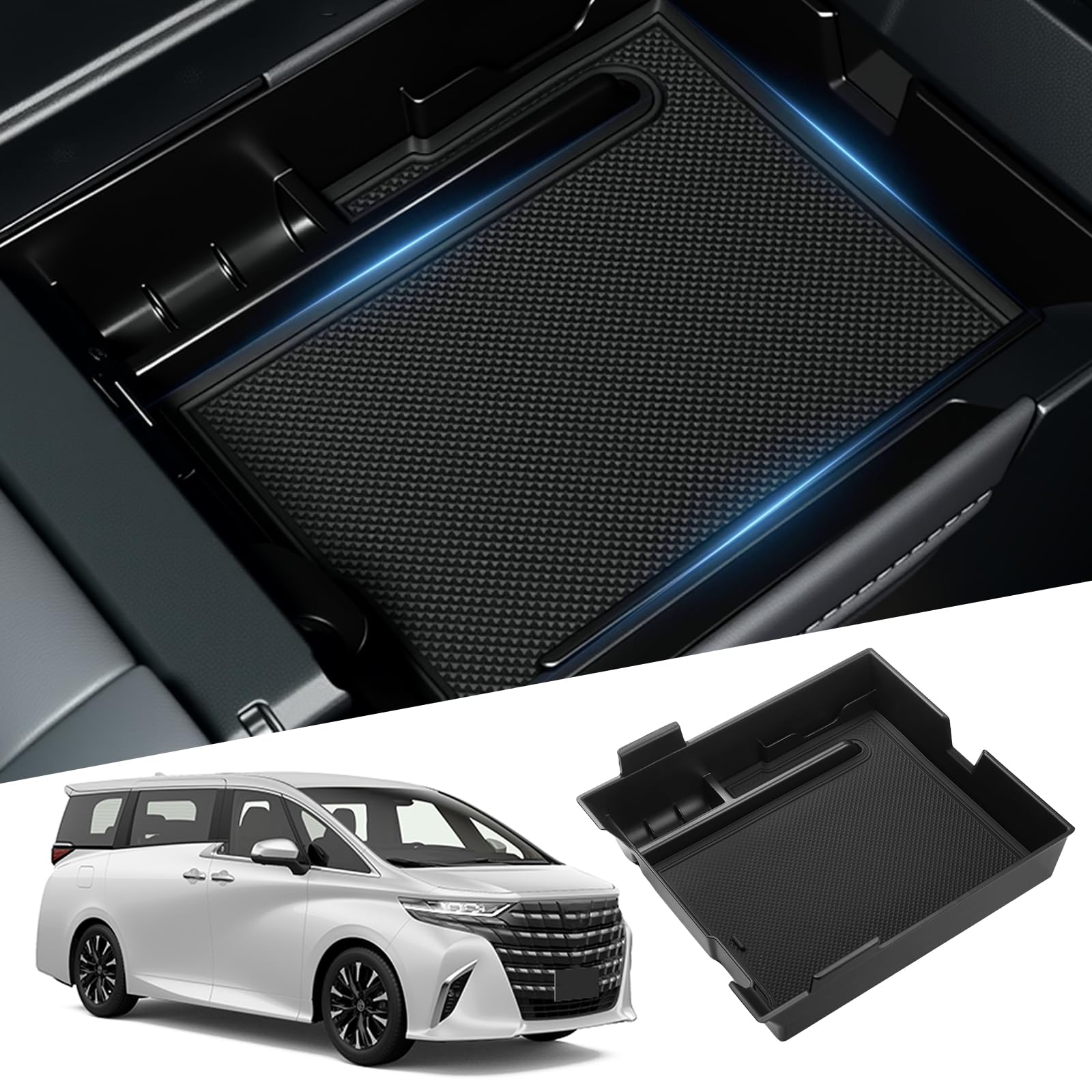 BLUESEATEC Консоль для Toyota Vellfire 40 серии и Внутренняя центральная консоль Органайзер для мелких предметов Шумоподавление Организованный интерьер Легкие кастомные аксессуары
BLUESEATEC Консоль для Toyota Vellfire 40 серии и Внутренняя центральная консоль Органайзер для мелких предметов Шумоподавление Организованный интерьер Легкие кастомные аксессуары