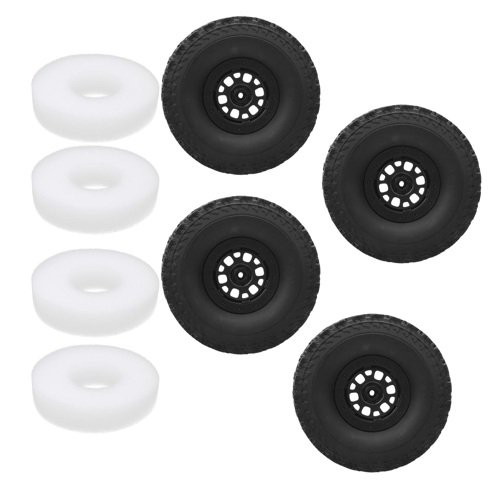 Plastic Rubber Tire Wheel Hub Sponge Set RC Car Accessory Fit for WPL C14 / C14K / C24
Plastic Rubber Tire Wheel Hub Sponge Set RC Car Accessory Fit for WPL C14 / C14K / C24