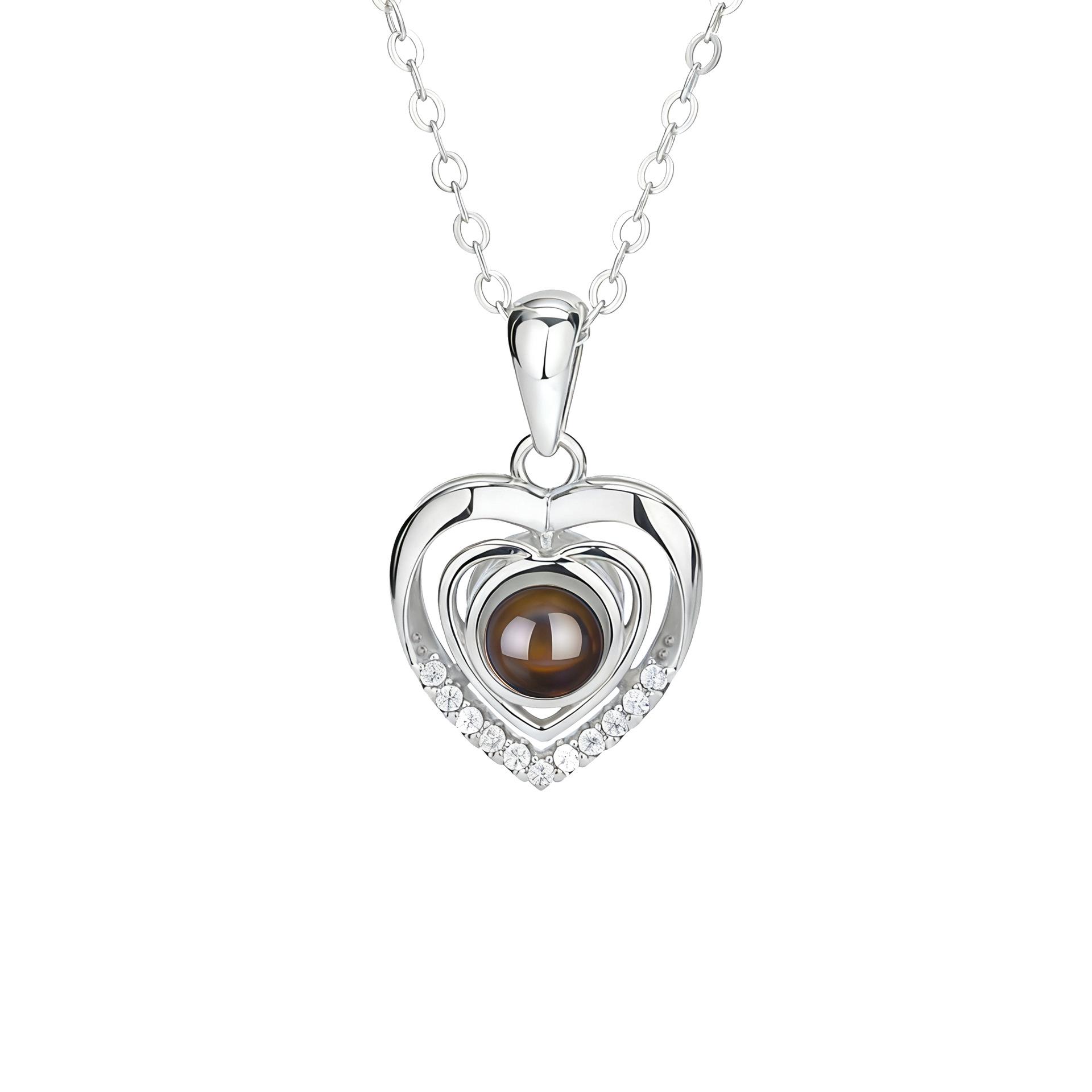 I Love You Language Projection Luxury Pendant Necklace for Women
I Love You Language Projection Luxury Pendant Necklace for Women