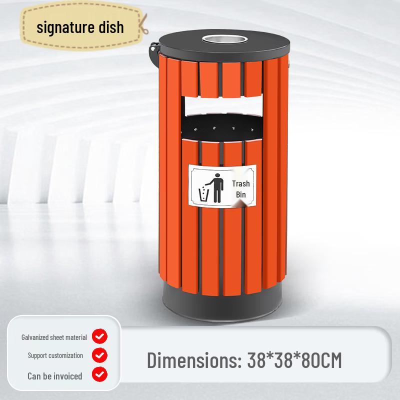 Outdoor Stainless Steel Waste Bin
Outdoor Stainless Steel Waste Bin