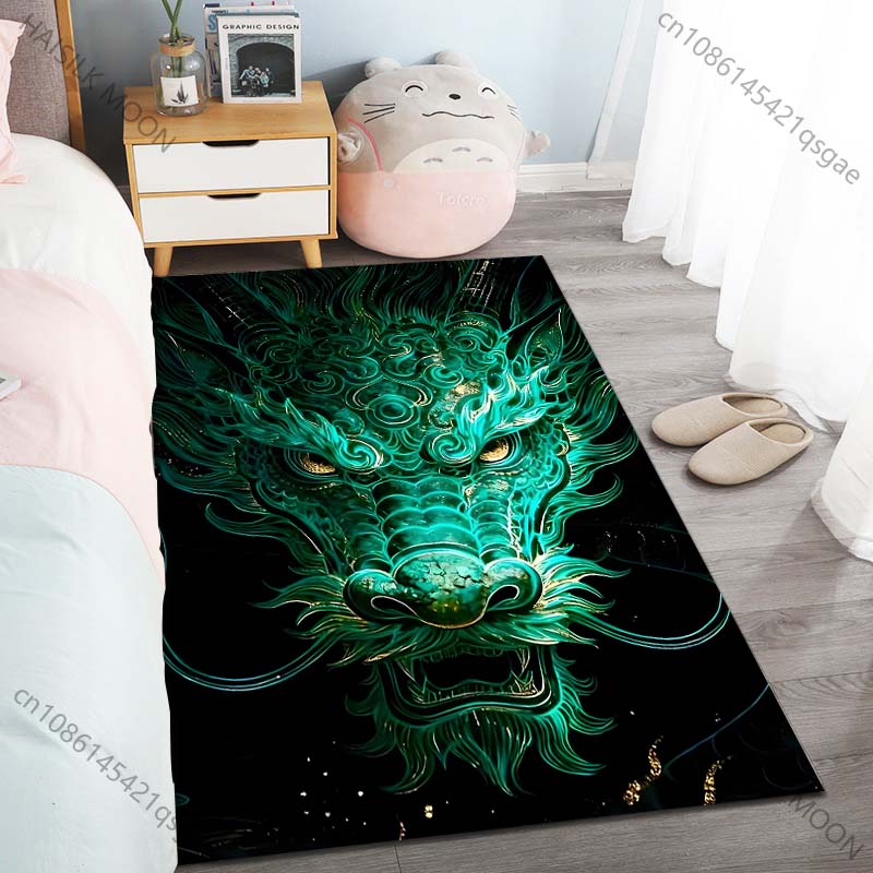 1PC Green Dragon Head Print Carpet for Living Room Bedroom Sofa Home Decor Rus Non-slip Floor Mat Luxury Gift Multiple Sizes 40cm x 60cm
1PC Green Dragon Head Print Carpet for Living Room Bedroom Sofa Home Decor Rus Non-slip Floor Mat Luxury Gift Multiple Sizes 40cm x 60cm