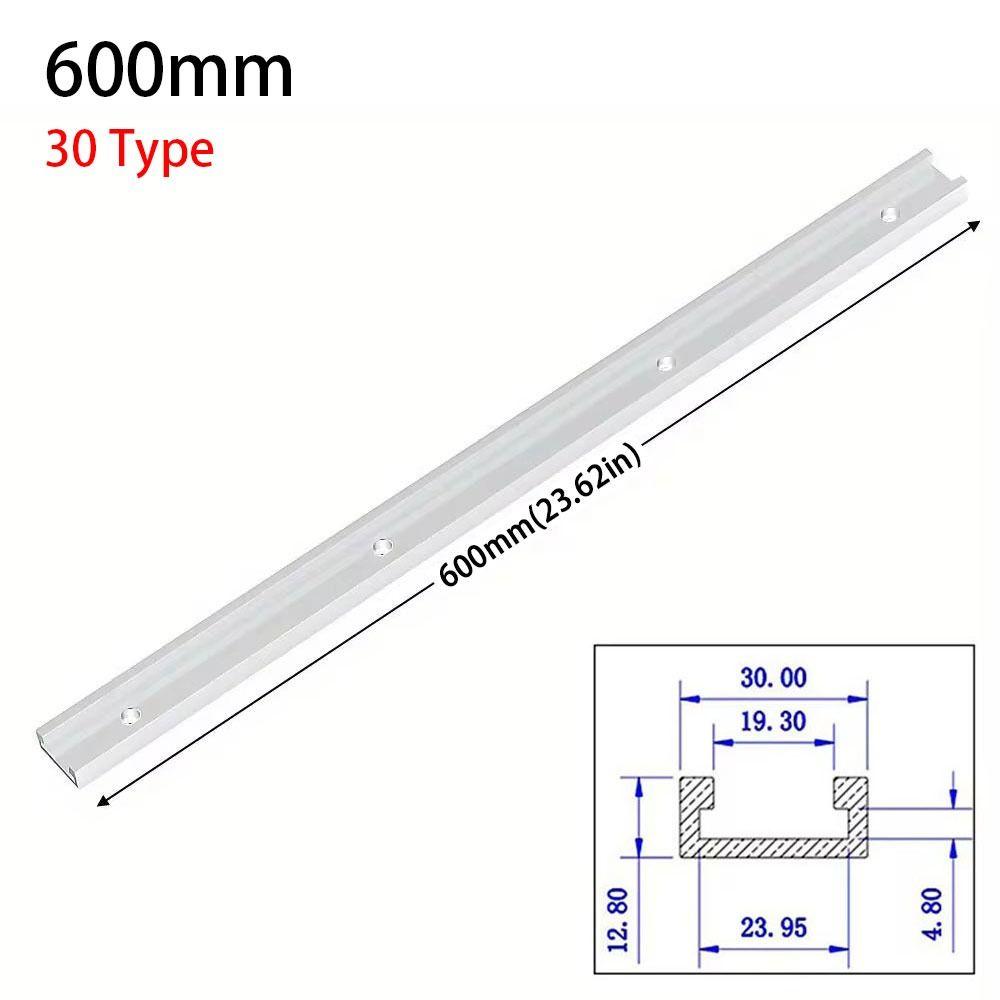 1 шт. Алюминиевый сплав Т-образная направляющая скольжения Деревообрабатывающий верстак Т-образный паз Прочная Т-образная направляющая 30 Type 600mm
1 шт. Алюминиевый сплав Т-образная направляющая скольжения Деревообрабатывающий верстак Т-образный паз Прочная Т-образная направляющая 30 Type 600mm