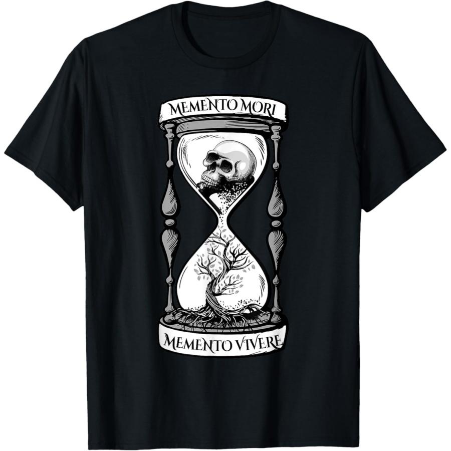 Memento Mori Memento Vivere Skull Design Stoic Memento Mori T-Shirt XXXXXL чорний
Memento Mori Memento Vivere Skull Design Stoic Memento Mori T-Shirt XXXXXL чорний