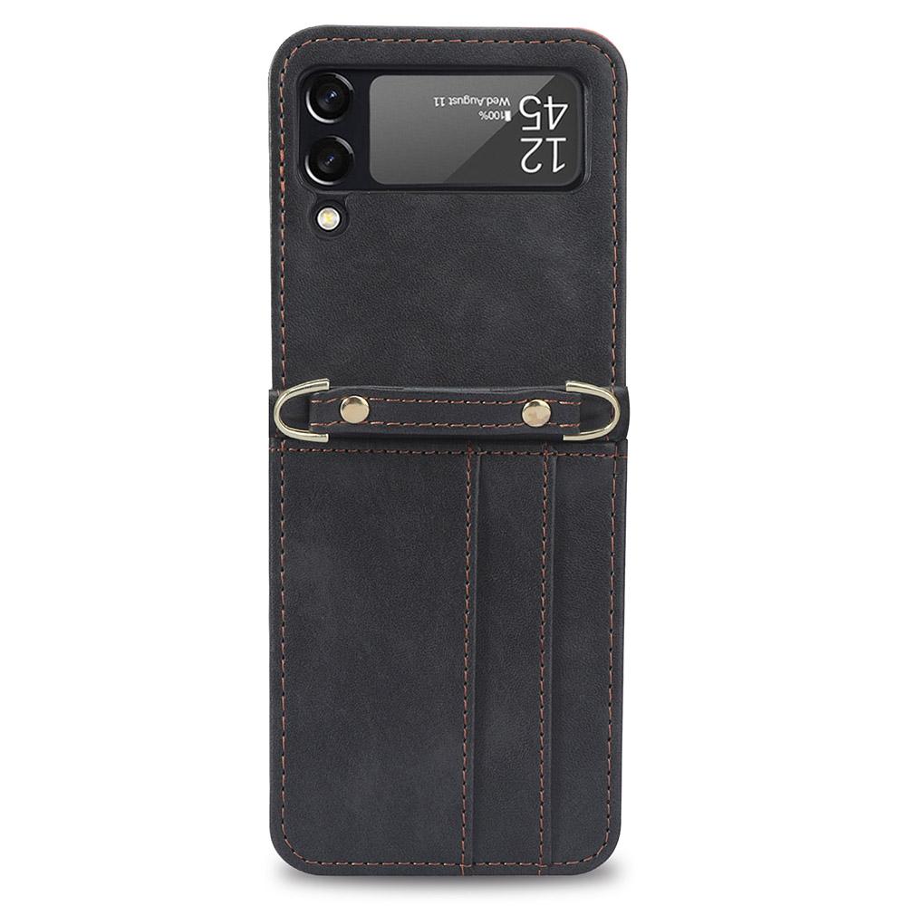 Card Slots Phone Cover for Samsung Galaxy Z Flip3 5G,One-piece Design PU Leather+TPU Case with Long Lanyard Purple
Card Slots Phone Cover for Samsung Galaxy Z Flip3 5G,One-piece Design PU Leather+TPU Case with Long Lanyard Purple