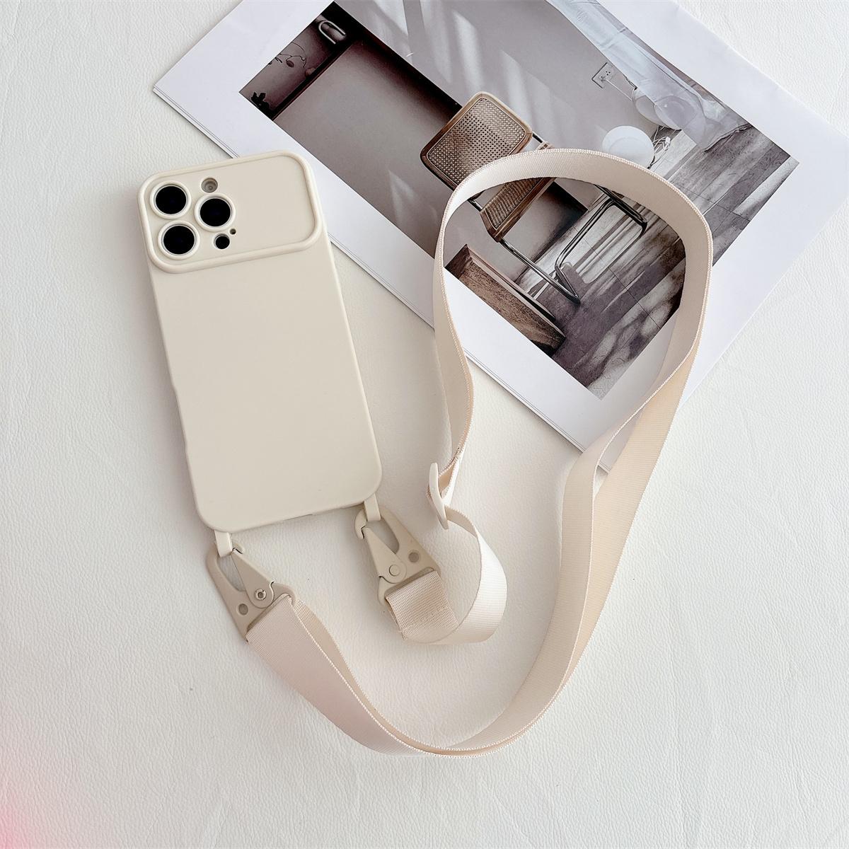 Lanyard Crossbody Strap Candy Color Silicone Soft TPU Phone Case for IPhone 16 15 13 14 Pro Max 12 11 Camera Protection Cover iPhone 15 Pro Max білий
Lanyard Crossbody Strap Candy Color Silicone Soft TPU Phone Case for IPhone 16 15 13 14 Pro Max 12 11 Camera Protection Cover iPhone 15 Pro Max білий