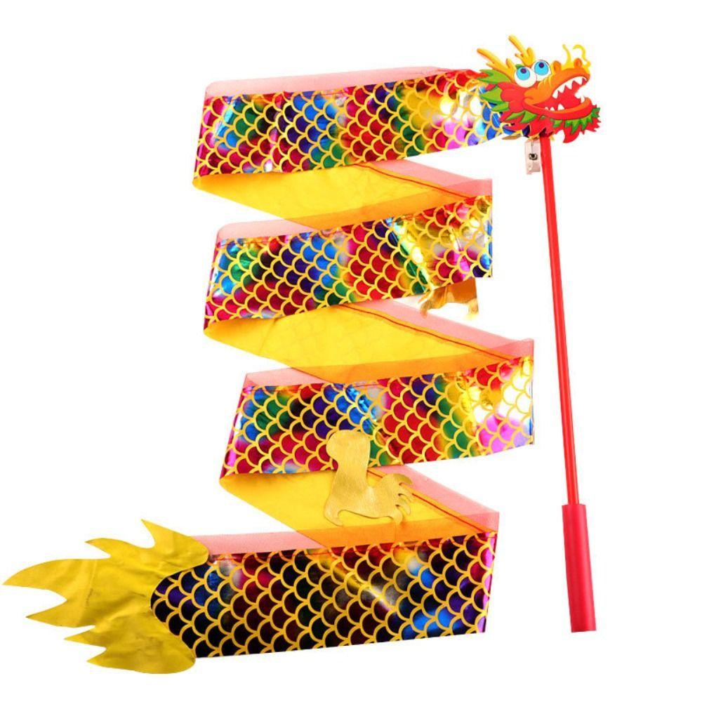 Светящийся Светящийся Фонарь Дракона Танец Дракона в Китайском Стиле Вечеринка 1M