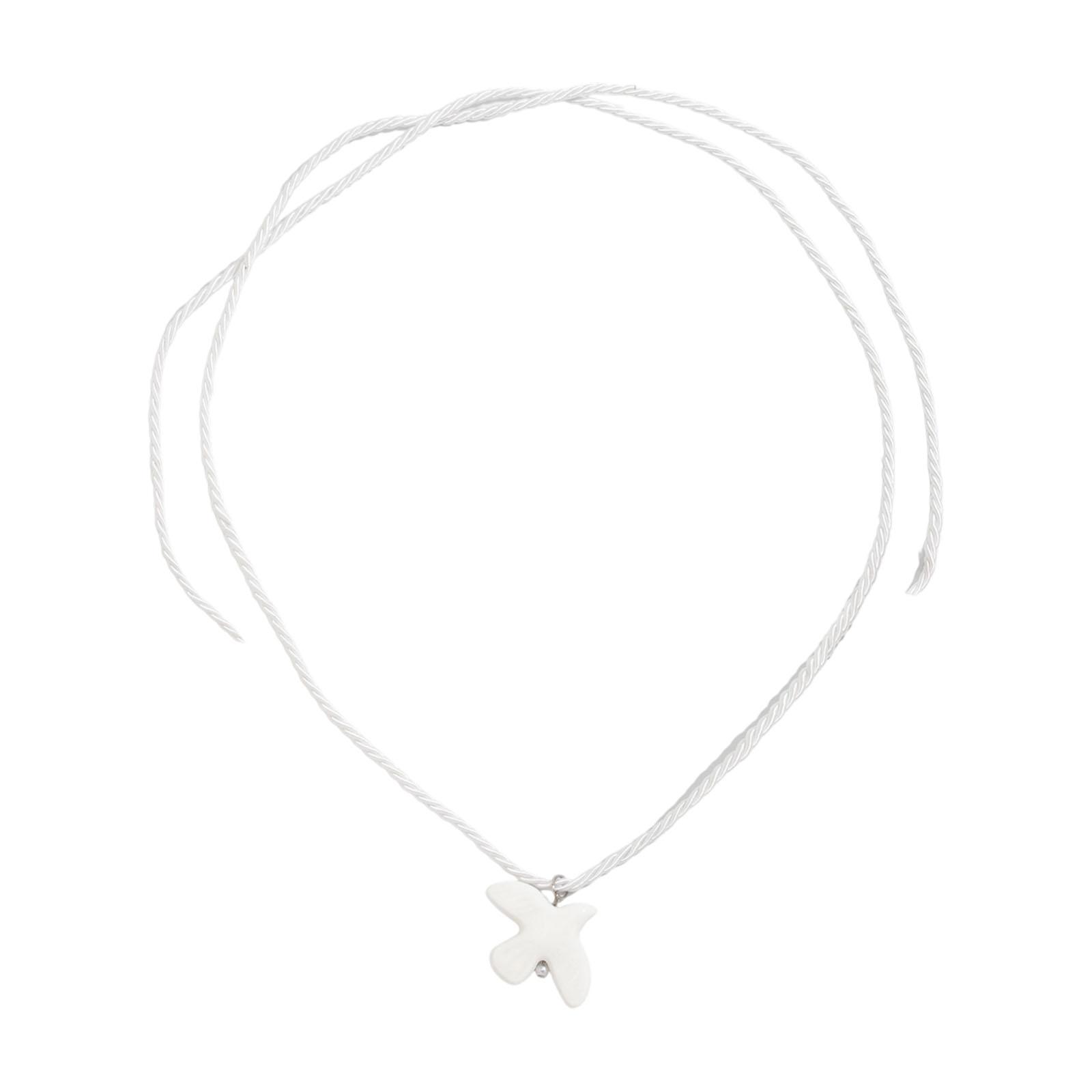 Elegant Ceramic Jewelry With Long Nylon Chain Suitable For Formal Or Casual Outfits
Elegant Ceramic Jewelry With Long Nylon Chain Suitable For Formal Or Casual Outfits