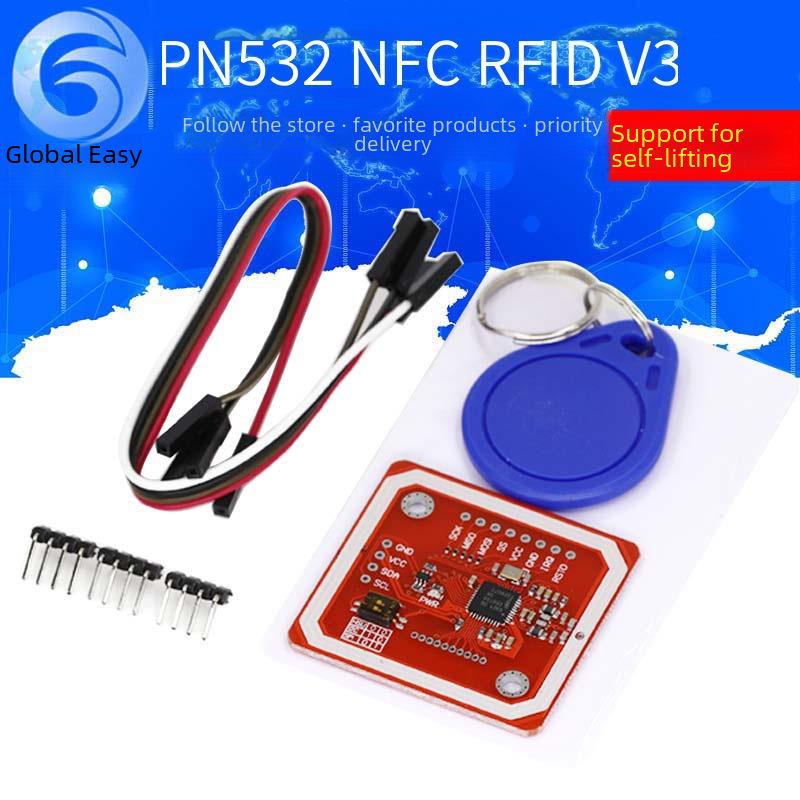 PN532 NFC RFID V3 Module: Enhanced Communication with Android Phones PN532 Red Board Full Set
PN532 NFC RFID V3 Module: Enhanced Communication with Android Phones PN532 Red Board Full Set