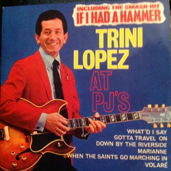 7inch Record TRINI LOPEZ - Trini Lopez At P.J. s R30013 Reprise Records 1964 UK Rock Used
7inch Record TRINI LOPEZ - Trini Lopez At P.J. s R30013 Reprise Records 1964 UK Rock Used