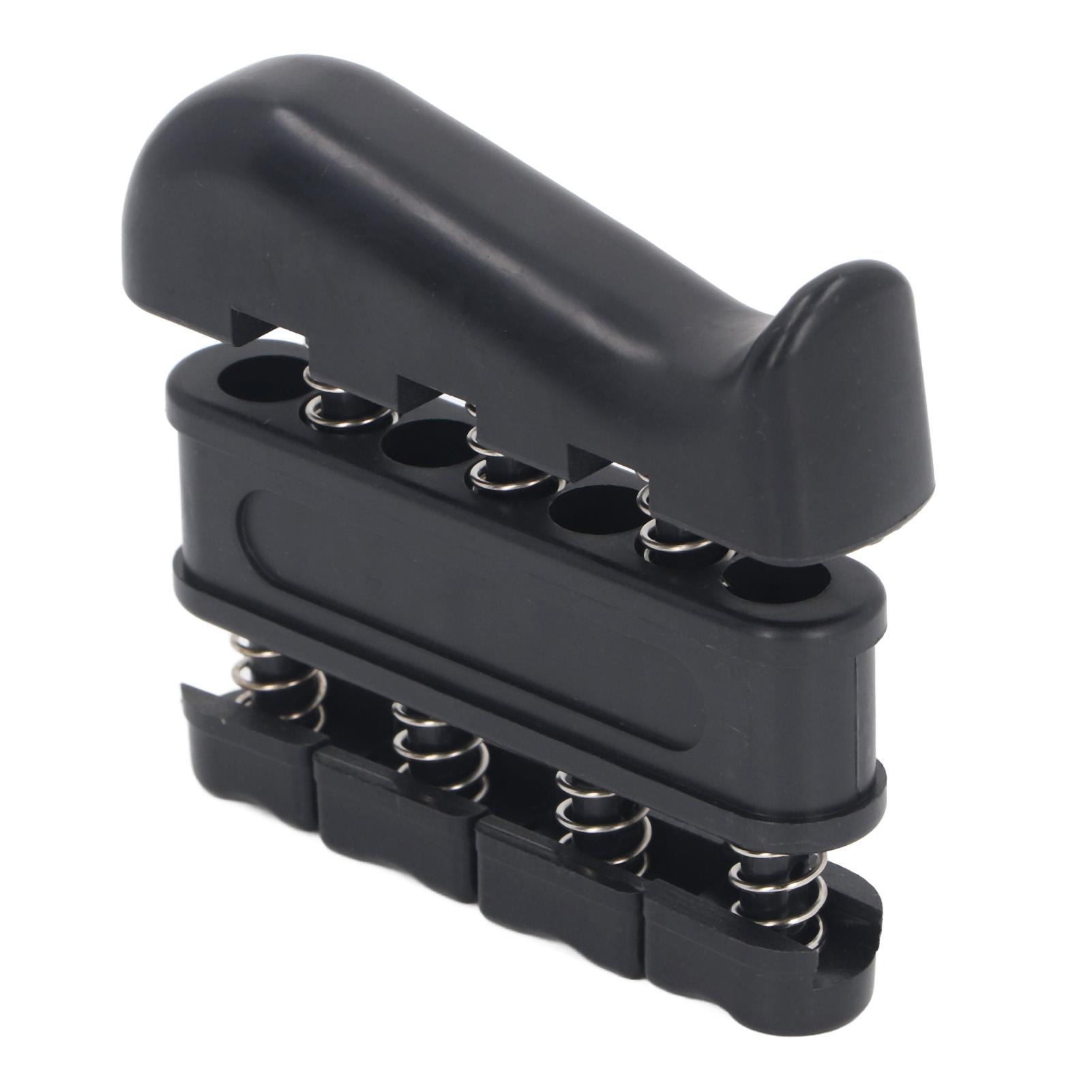 4pcs 7LB Finger Strengthener Improve Dexterity Reduce Pressure Adjustable Finger Exerciser for Musician Black
4pcs 7LB Finger Strengthener Improve Dexterity Reduce Pressure Adjustable Finger Exerciser for Musician Black