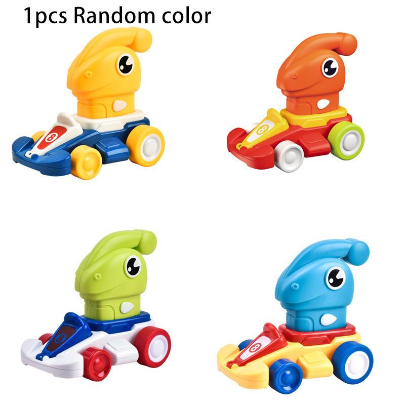 Cartoon Dinosaur Go-kart Inertial Sliding Toy Car For Boys Abs Material Race Car Appearance Push Function 11*11*8.5cm D
Cartoon Dinosaur Go-kart Inertial Sliding Toy Car For Boys Abs Material Race Car Appearance Push Function 11*11*8.5cm D