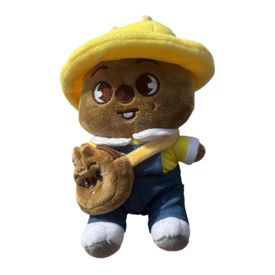 Cartoon Animal Plush Toy with Backpack Pig Fox Removable Clothes Chick Wolf Bear Cat Rabbit Dog Bear
Cartoon Animal Plush Toy with Backpack Pig Fox Removable Clothes Chick Wolf Bear Cat Rabbit Dog Bear