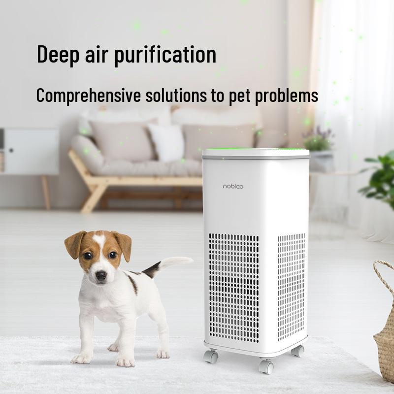 Nobick Вертикальный очиститель воздуха для домашних животных Smart Pet: Удаление шерсти и запаха, стерилизация и дезинфекция для кошек и собак English
Nobick Вертикальный очиститель воздуха для домашних животных Smart Pet: Удаление шерсти и запаха, стерилизация и дезинфекция для кошек и собак English
