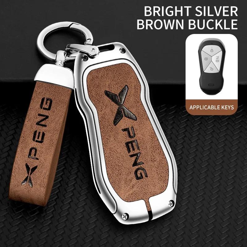 Metal Car Key Fob Cover Case Shell for Xpeng Xiaopeng P5 P7 G9 G3i Holder Interior Keychain Leather Accessories
Metal Car Key Fob Cover Case Shell for Xpeng Xiaopeng P5 P7 G9 G3i Holder Interior Keychain Leather Accessories