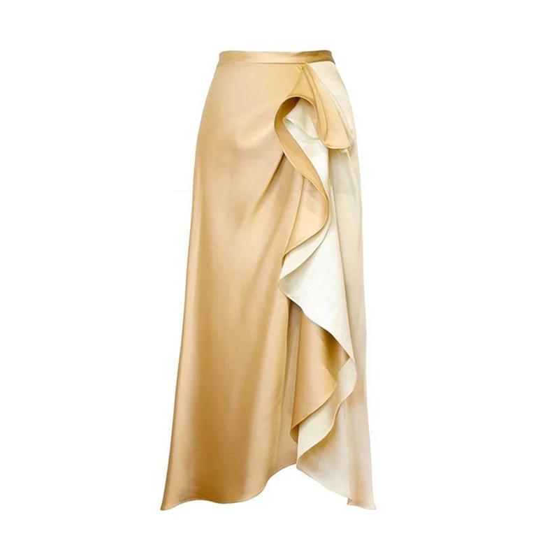 Color Block High Slit Midi Skirt Dress – European & American Holiday Beach Style Extra Large дубильна кора
Color Block High Slit Midi Skirt Dress – European & American Holiday Beach Style Extra Large дубильна кора
