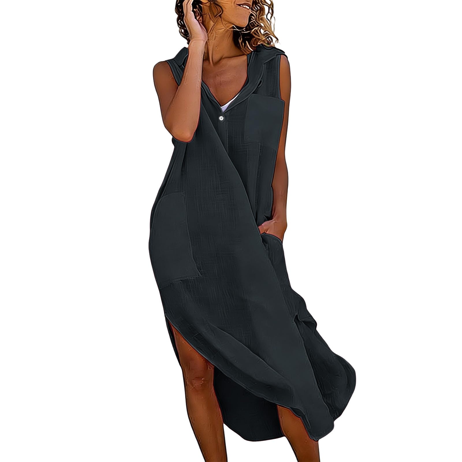 Жіноча Модна Вільна Повсякденна Сукня -Колір XL
Жіноча Модна Вільна Повсякденна Сукня -Колір XL