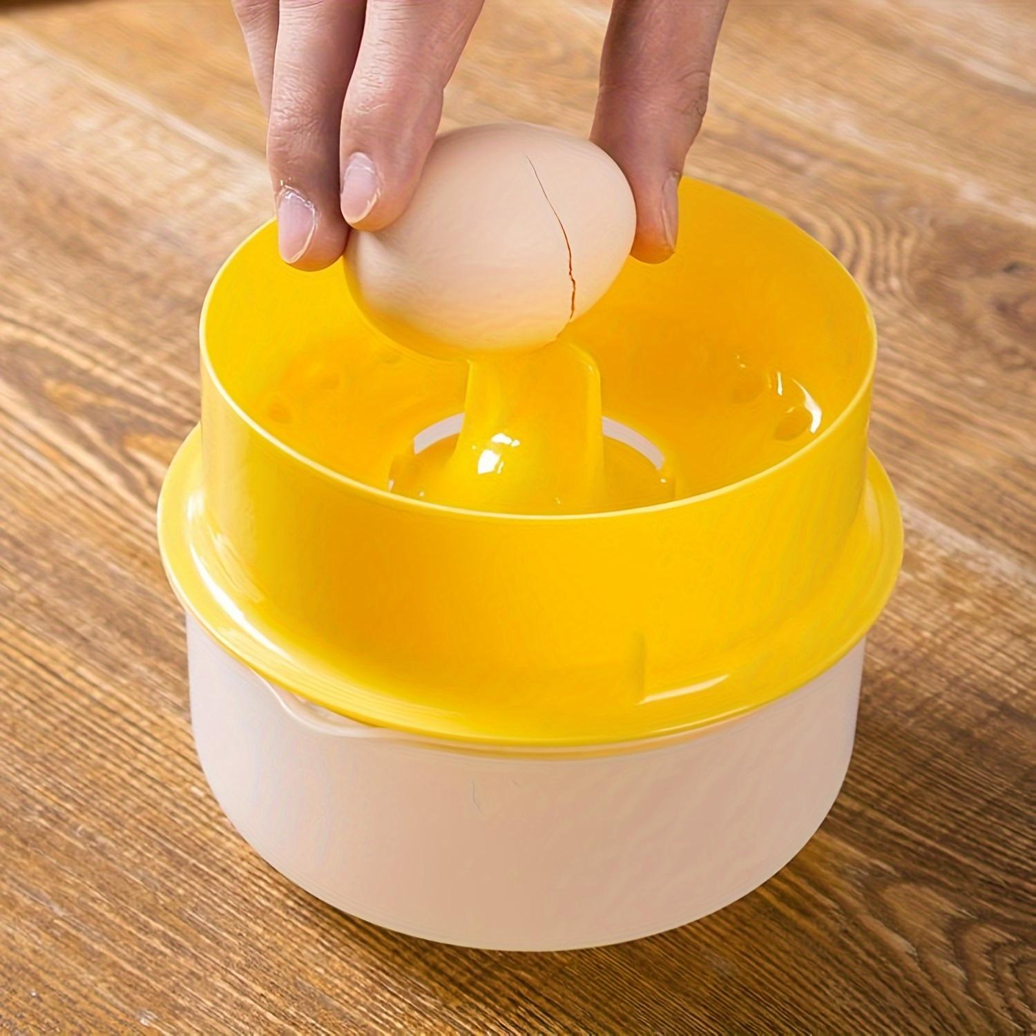 Large Capacity Egg Separator - Easy-Clean Yolk & White Strainer for Kitchen and Restaurant Use, Durable Plastic 1pc жовтий
Large Capacity Egg Separator - Easy-Clean Yolk & White Strainer for Kitchen and Restaurant Use, Durable Plastic 1pc жовтий