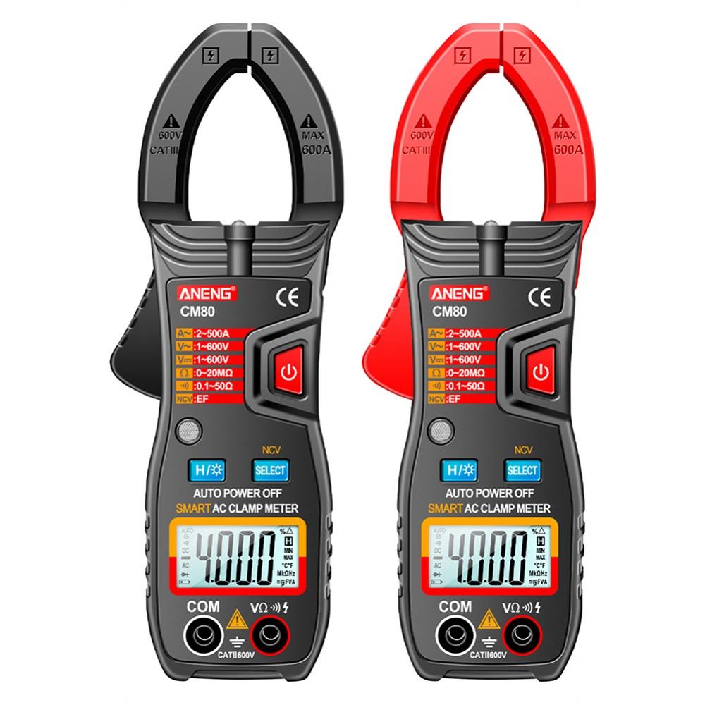 ANENG CM80 4000 подсчитывает Умный цифровой токоизмерительный клещ Тестер сопротивления переменного тока тока Мультиметр NCV с автоматическим диапазоном
ANENG CM80 4000 подсчитывает Умный цифровой токоизмерительный клещ Тестер сопротивления переменного тока тока Мультиметр NCV с автоматическим диапазоном