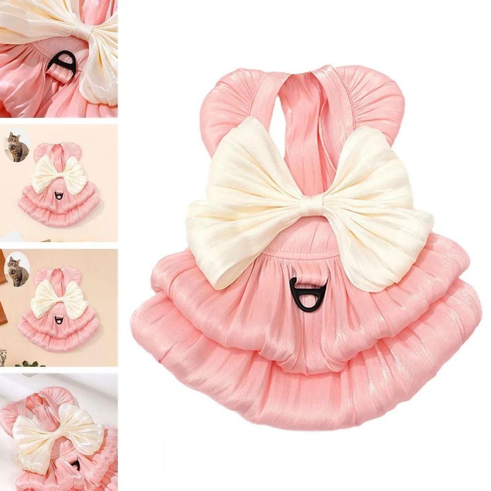 with Bowknot Shiny Pet Clothing Washable Cat Dresses Gift Pet Princess Skirt Pet Supplies M розовый
with Bowknot Shiny Pet Clothing Washable Cat Dresses Gift Pet Princess Skirt Pet Supplies M розовый