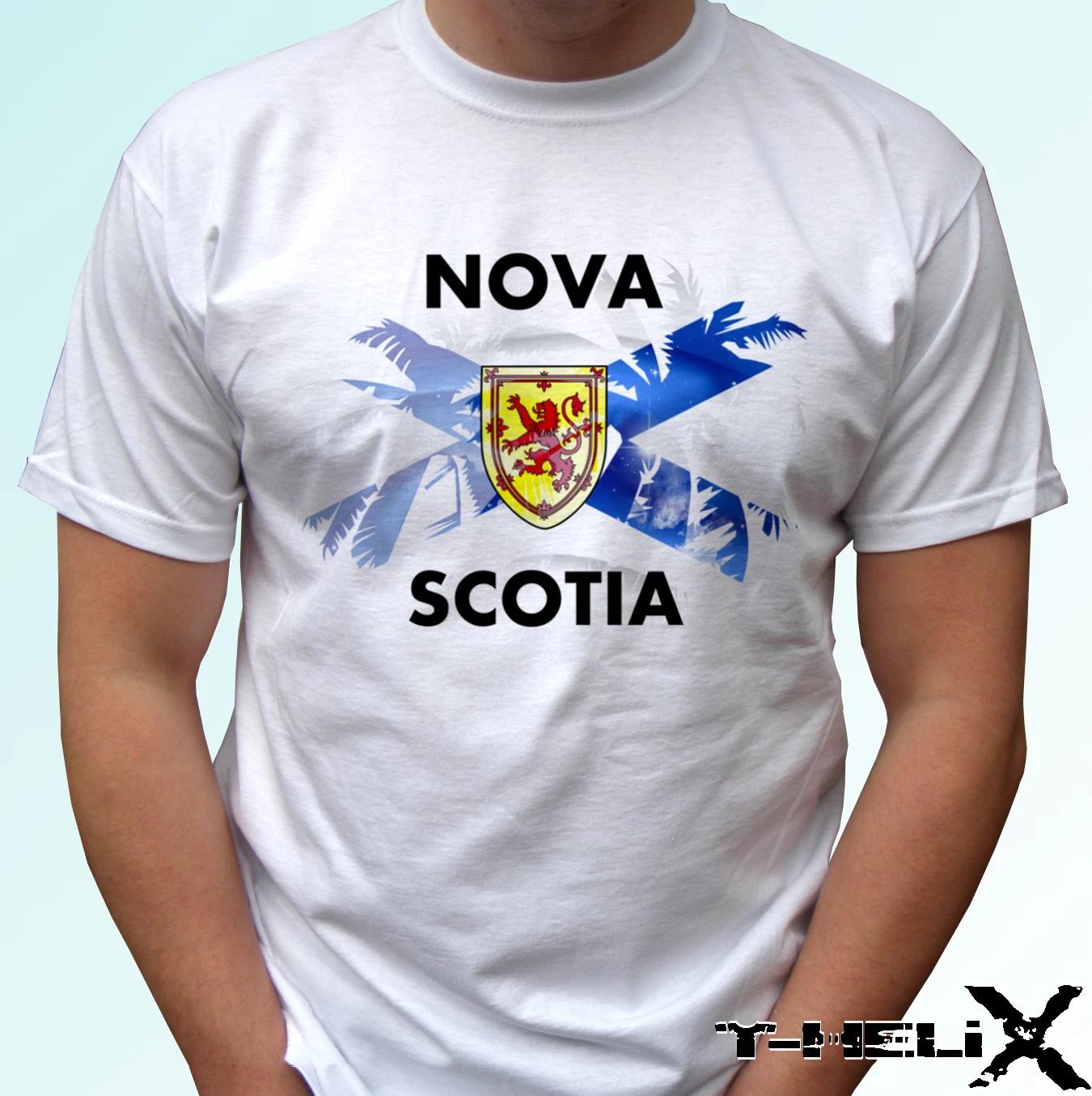 Nova Scotia flag - white kids boys T-Shirt top Canada design - s s kids baby sizes 150
Nova Scotia flag - white kids boys T-Shirt top Canada design - s s kids baby sizes 150