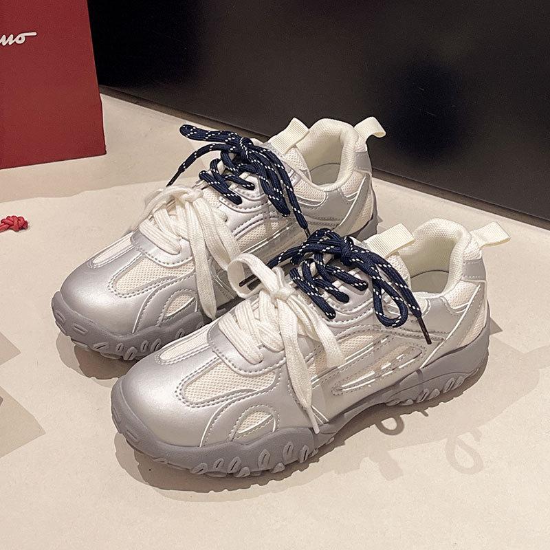 Versatile little white shoes student soft-soled casual sports shoes women s spring and summer 2025 new breathable mesh German training shoes 40 серебряный
Versatile little white shoes student soft-soled casual sports shoes women s spring and summer 2025 new breathable mesh German training shoes 40 серебряный