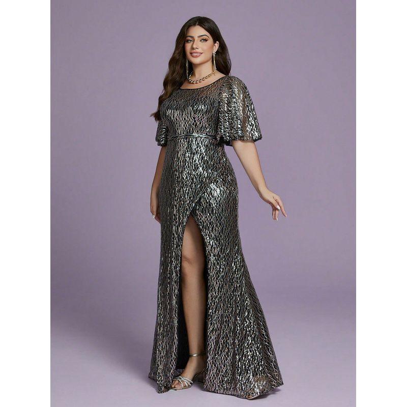 New Style Elegant Evening Dress, Plus-Size Long Striped Sequin European and American Style Gown, Prom Dress, Adult Dress, Birthday Wedding Dress Picture Color-Al1160 0 XL
New Style Elegant Evening Dress, Plus-Size Long Striped Sequin European and American Style Gown, Prom Dress, Adult Dress, Birthday Wedding Dress Picture Color-Al1160 0 XL
