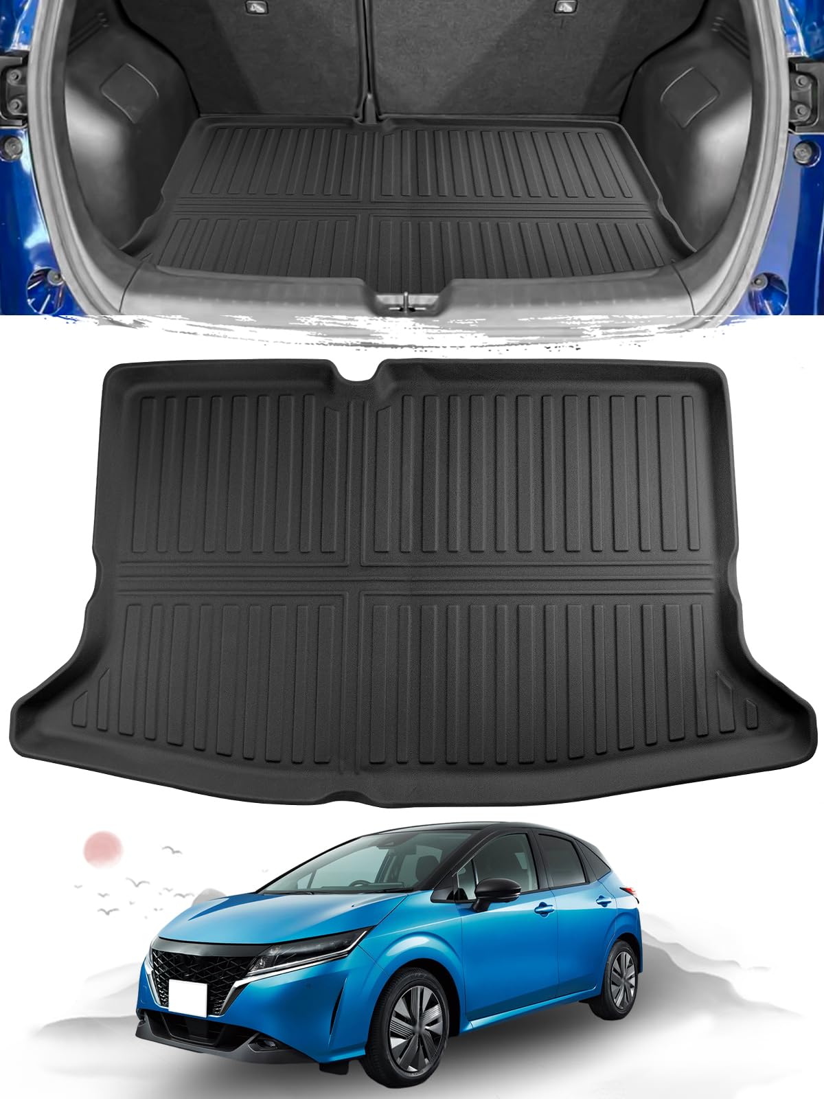 ruiya Улучшенный Новый Nissan Note Note e13 Коврик для багажника Грузовая зона Только для 2WD Поддон для багажника 3D Коврик для багажника Складной Водонепроницаемый Материал TPE Устойчивый к пятнам
ruiya Улучшенный Новый Nissan Note Note e13 Коврик для багажника Грузовая зона Только для 2WD Поддон для багажника 3D Коврик для багажника Складной Водонепроницаемый Материал TPE Устойчивый к пятнам