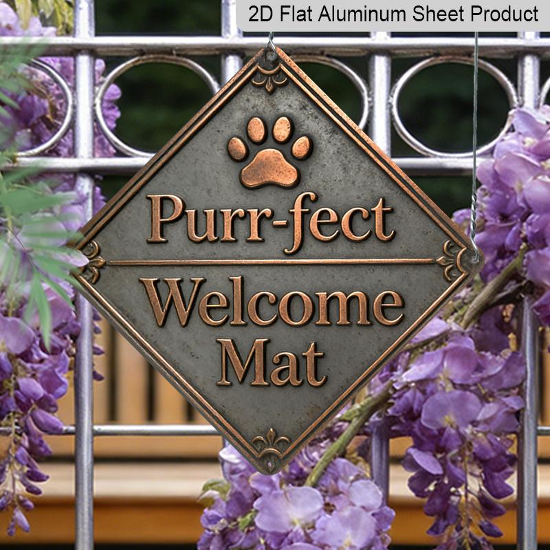 2D Flat, 1pc Pet Welcome Sign - Vintage Aluminum Dog & Door Plate, Wall-Mounted Pet-Themed Decoration for Entryway, Suitable for Living Room 20*20cm
2D Flat, 1pc Pet Welcome Sign - Vintage Aluminum Dog & Door Plate, Wall-Mounted Pet-Themed Decoration for Entryway, Suitable for Living Room 20*20cm